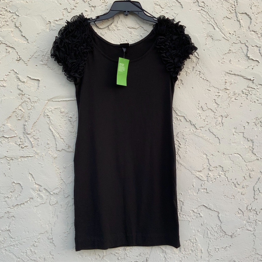 H&M Organic Cotton Black Dress Size Medium